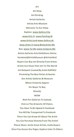 Fine Arts Artists Galleries - Art Museum - Gallery Exhibition